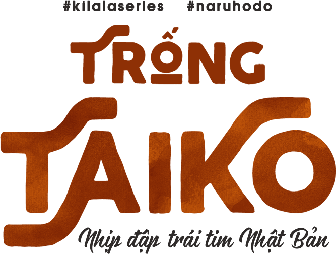 trống taiko nhịp đập trái tim nhật bản